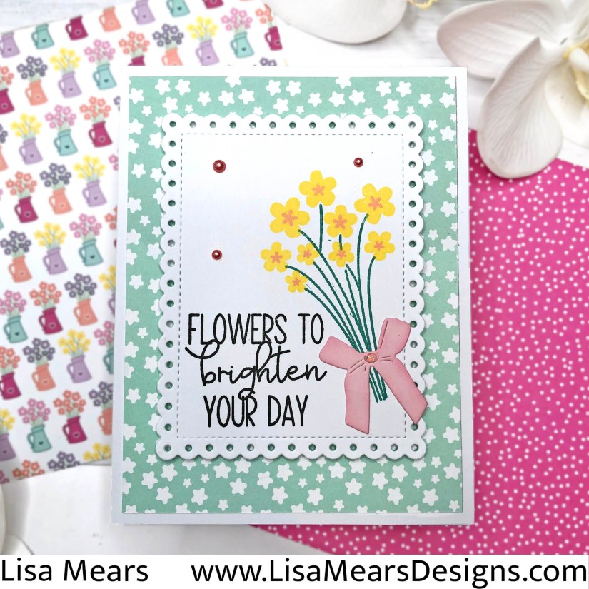 THE STAMPS OF LIFE MARCH CLUB THOUGHTFUL FLOWERS