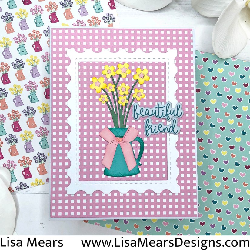 THE STAMPS OF LIFE MARCH CLUB THOUGHTFUL FLOWERS