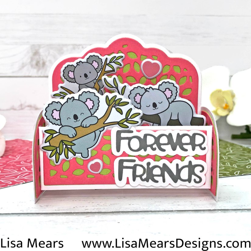 THE STAMPS OF LIFE STAMP CLUB - KOALA KUTIES - STAND UP 3D CARD