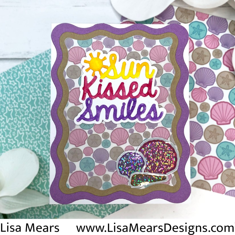 The Stamps of Life June 2025 Card Kit - Sun Kissed Smiles and Beach Time stamp set