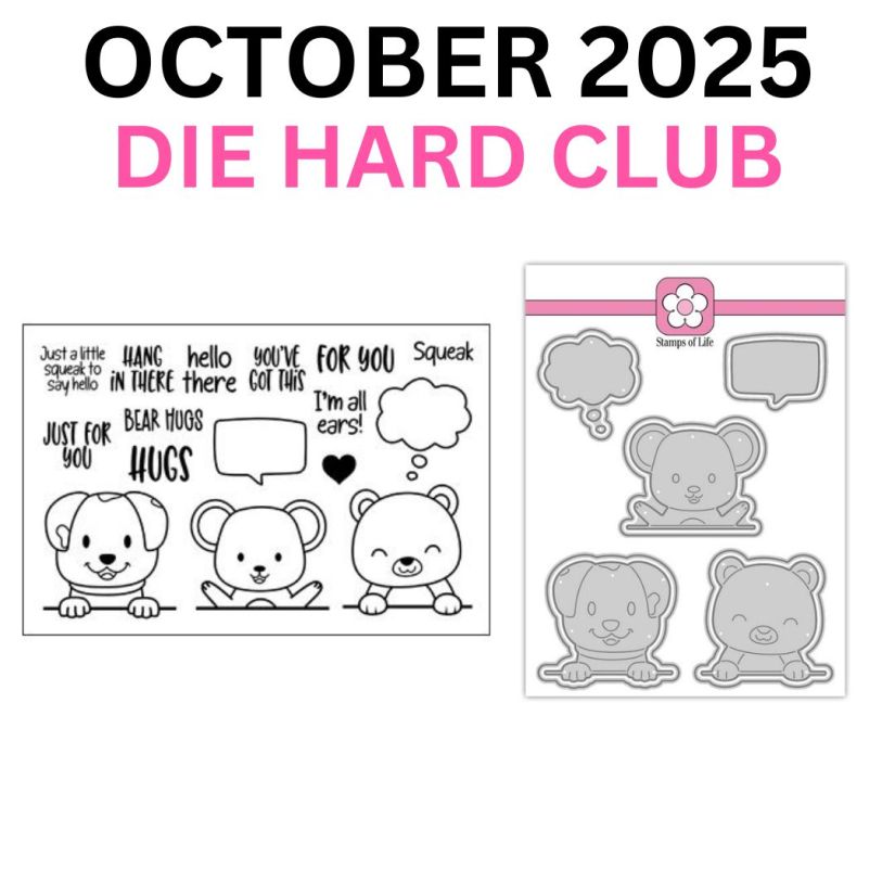 THE STAMPS OF LIFE  - OCTOBER 2025  - PEEKING CRITTERS