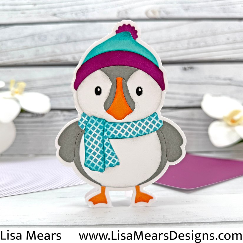 Puffin Shaped Card