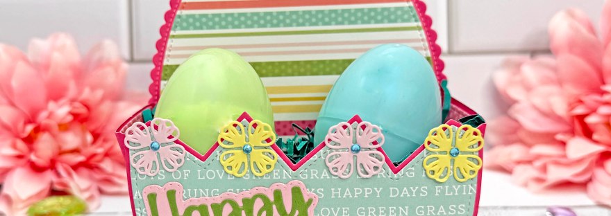 Scrap Diva Designs 3D Egg Pocket - Easter Basket