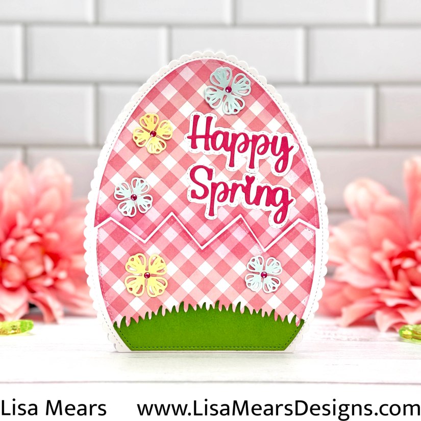 Scrap Diva Designs 3D Egg Pocket - Easter Egg Card