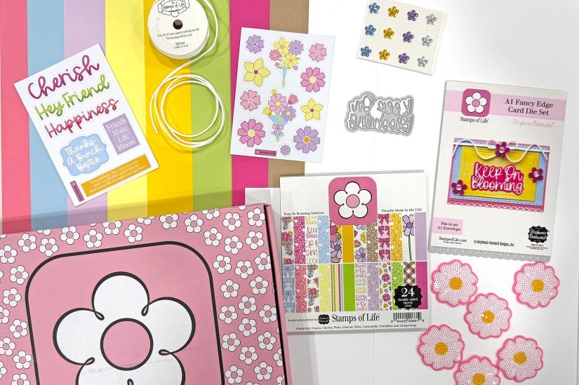 Stamps of Life - Keep on Blooming February 2026 Card kit