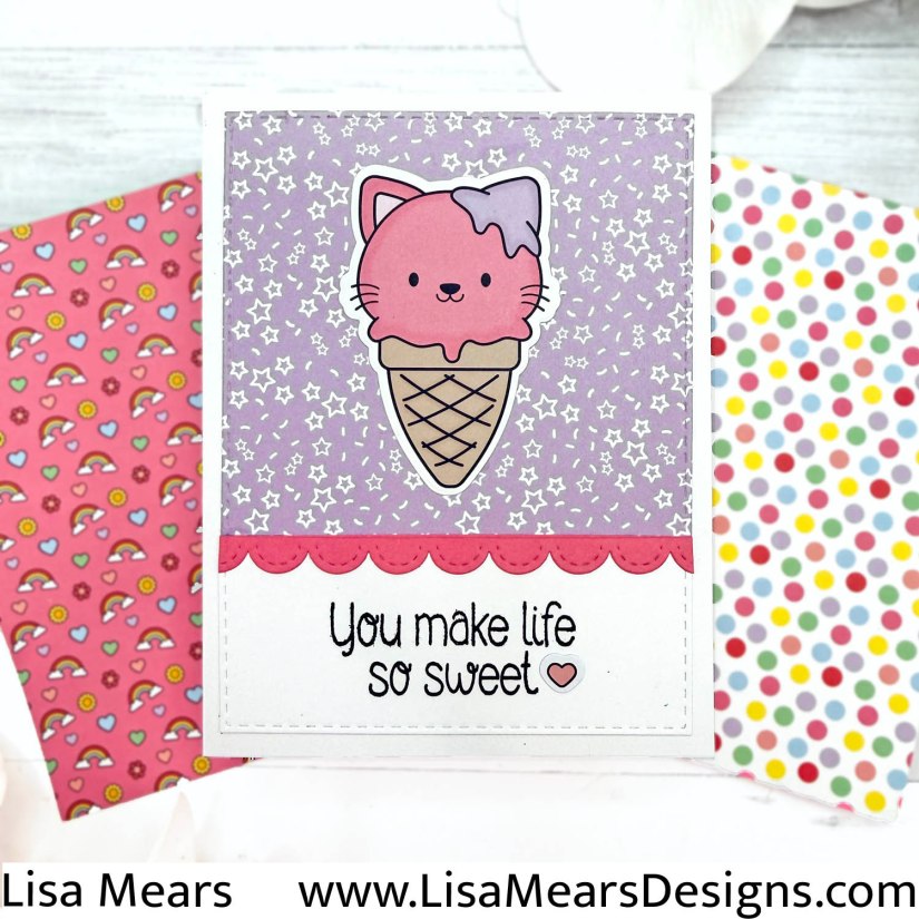 The Stamps of Life March 2026 Card Kit Club - Ice Cream Cuties