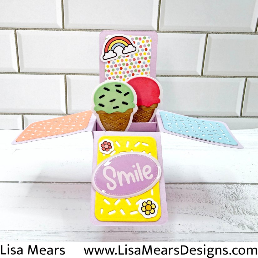 The Stamps of Life March 2026 Card Kit Club - Ice Cream Cuties - box card