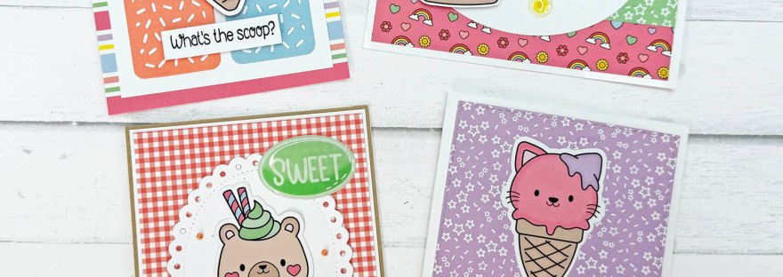 The Stamps of Life March 2026 Card Kit Club - Ice Cream Cuties