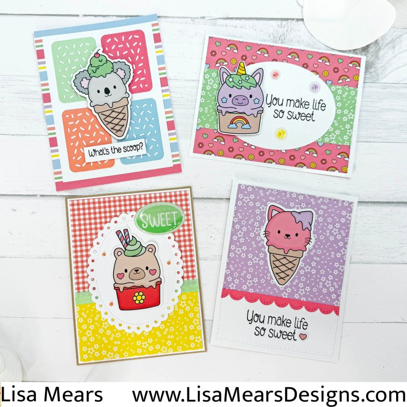 The Stamps of Life March 2026 Card Kit Club - Ice Cream Cuties