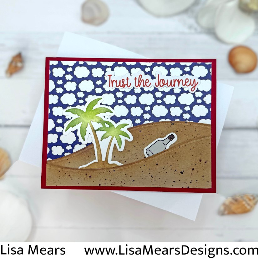 The Stamps of Life April 2026 Card Kit - Happy Days Ahead and Message in a Bottle Die Hard Club