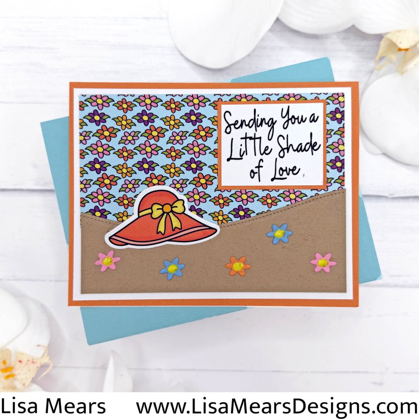 The Stamps of Life June 2026 - Sweet Summer Hats Stamp Club and Card kit