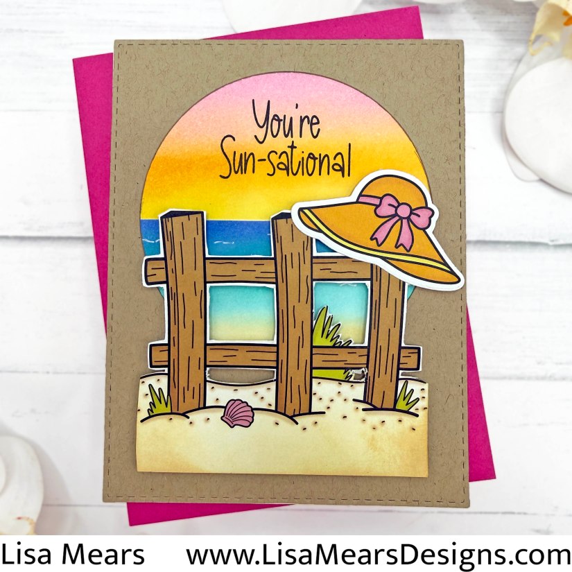 The Stamps of Life June 2026 - Sweet Summer Hats Stamp Club and Card kit