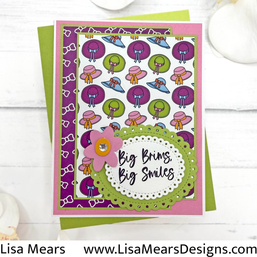 The Stamps of Life June 2026 - Sweet Summer Hats Stamp Club and Card kit