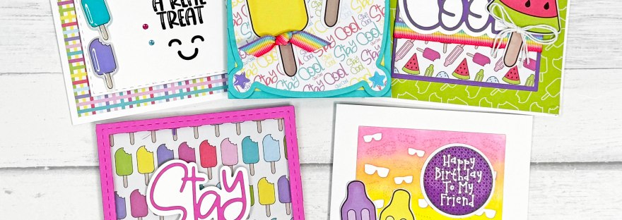 The Stamps of Life July 2026 Card Kit Stay Cool | Cool Ice Pops