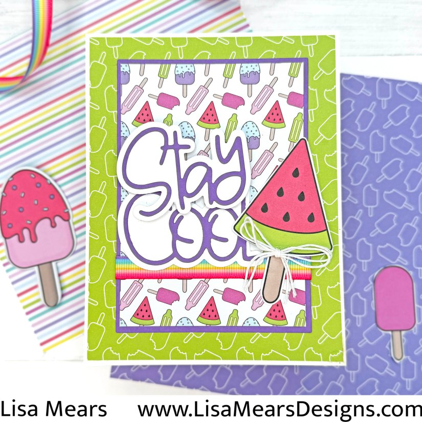 The Stamps of Life July 2026 Card Kit Stay Cool | Cool Ice Pops
