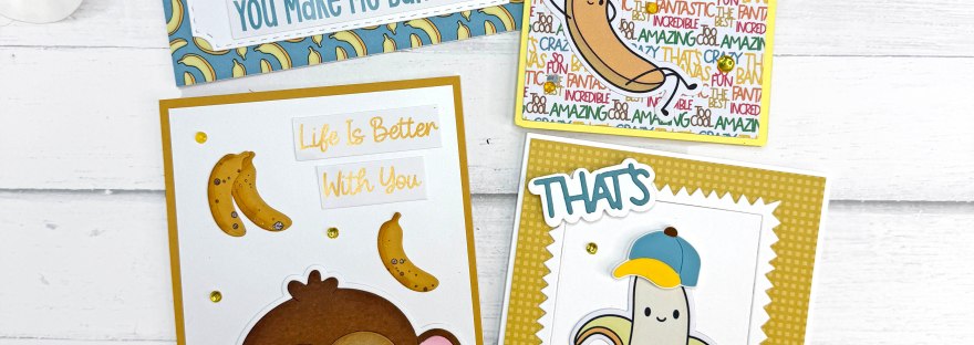 The Stamps of Life - Top Banana Card - That's Bananas Card kit