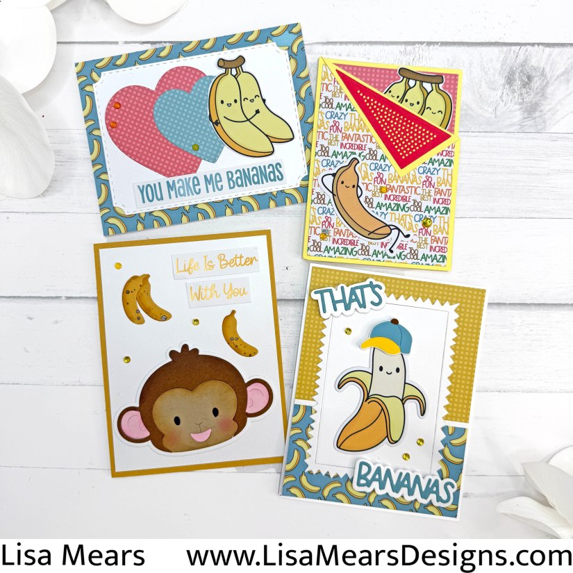 The Stamps of Life - Top Banana Card - That's Bananas Card kit