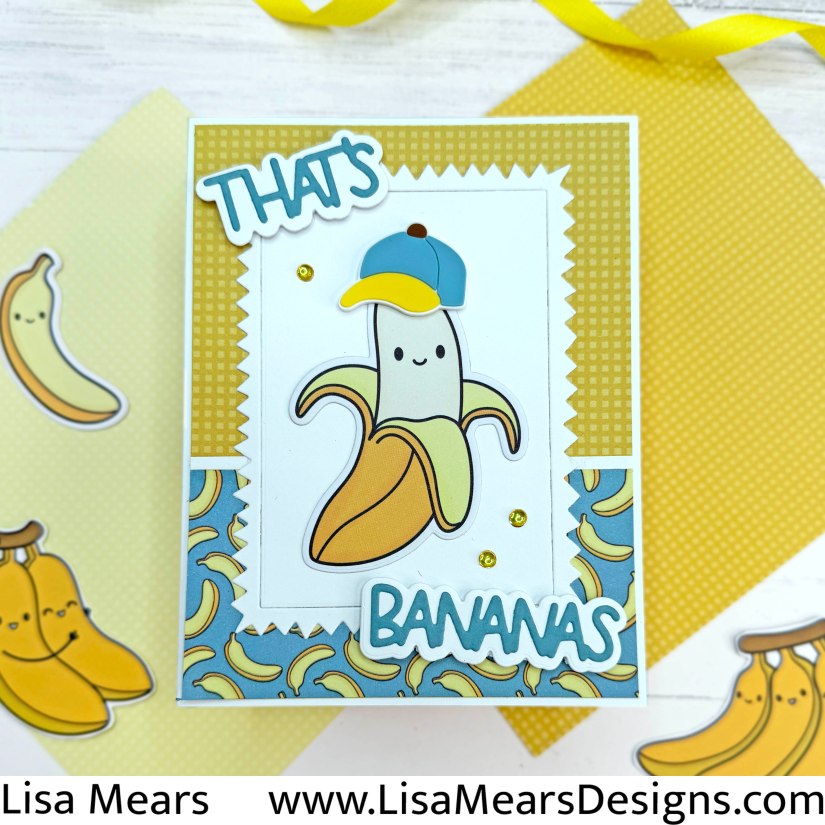 The Stamps of Life - Top Banana Card - That's Bananas Card kit