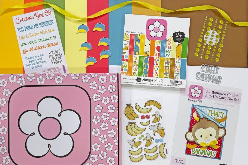 The Stamps of Life - Top Banana Card - That's Bananas Card kit