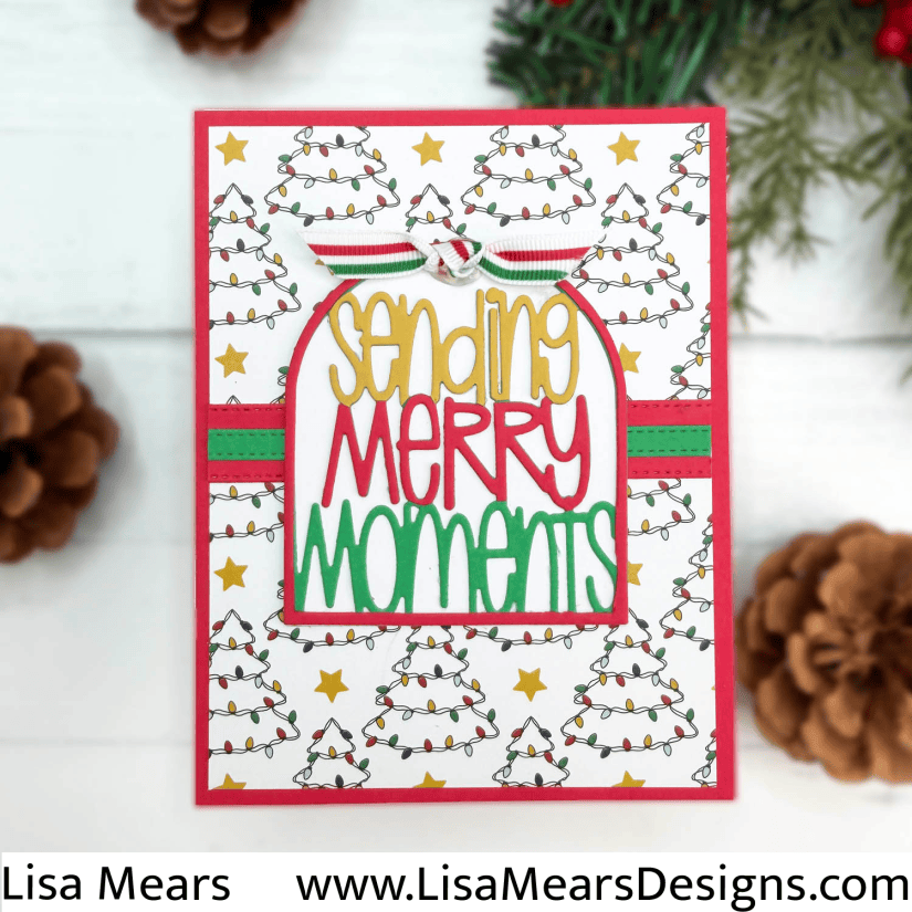 The Stamps of Life - So Many Christmas Lights Card