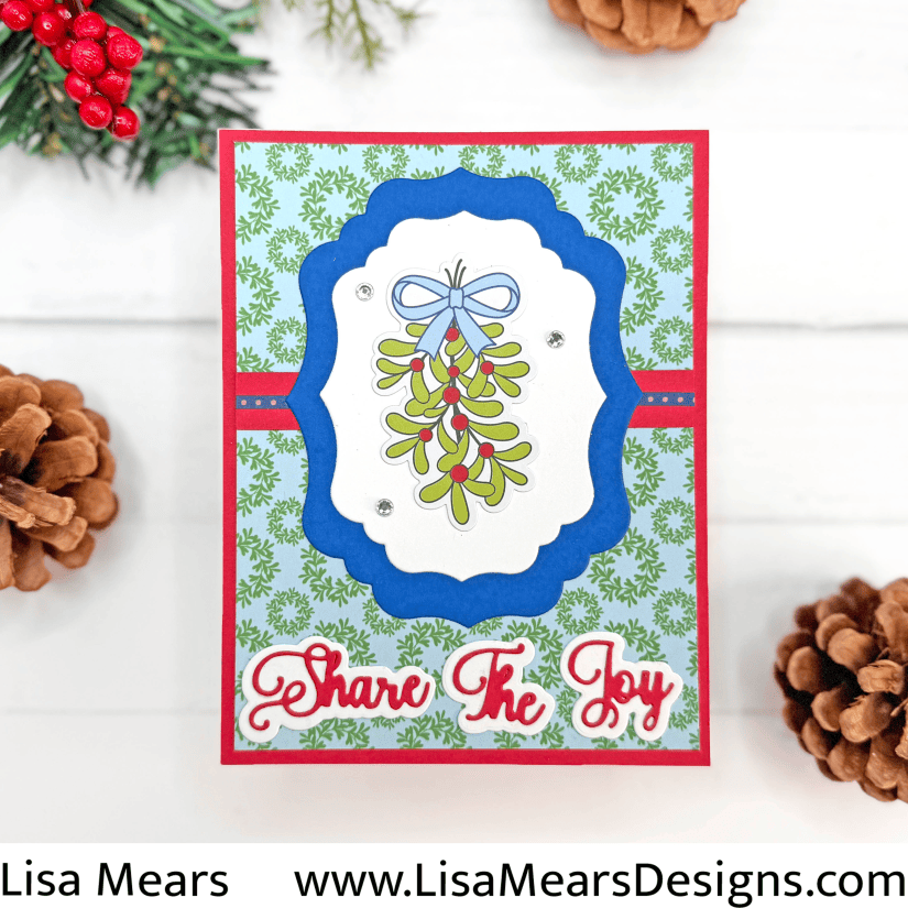 The Stamps of Life October 2026 Card Kit - Share the Joy/ Merry Mistletoe