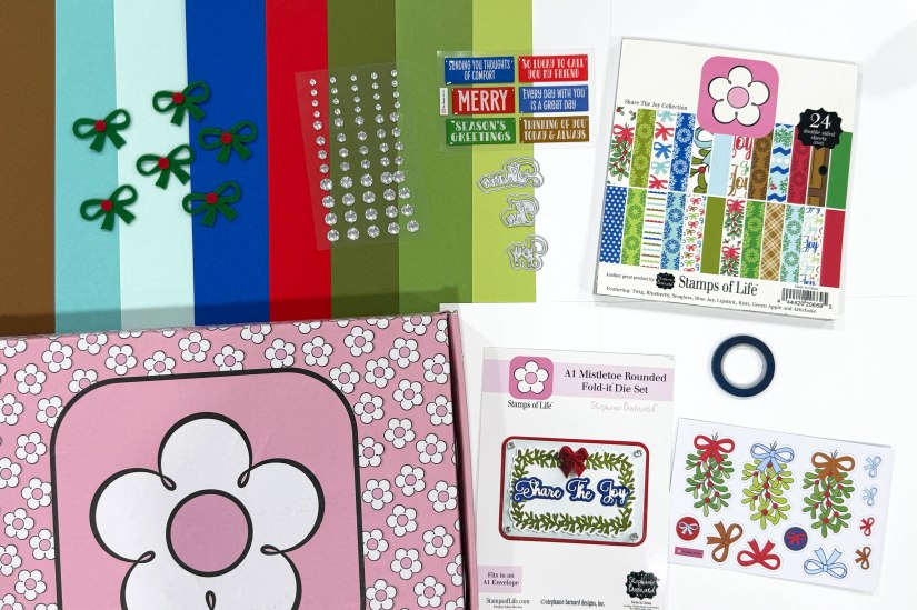 The Stamps of Life October 2026 Card Kit - Share the Joy